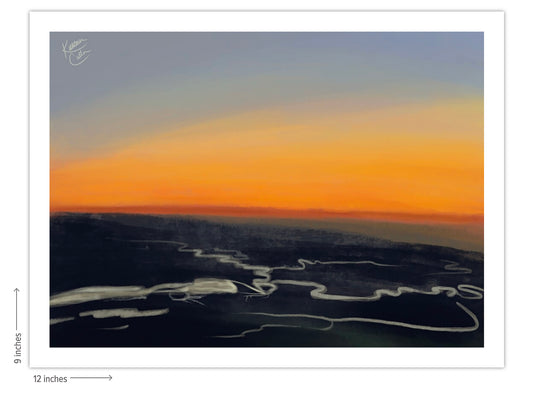 A New Day Begins - Giclee Art Print