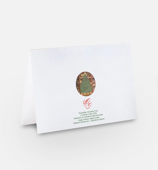 Rockefeller Tree - Happy Holidays