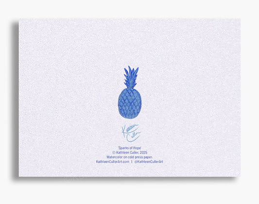 Sparks of Hope - 5x7 Flat Card