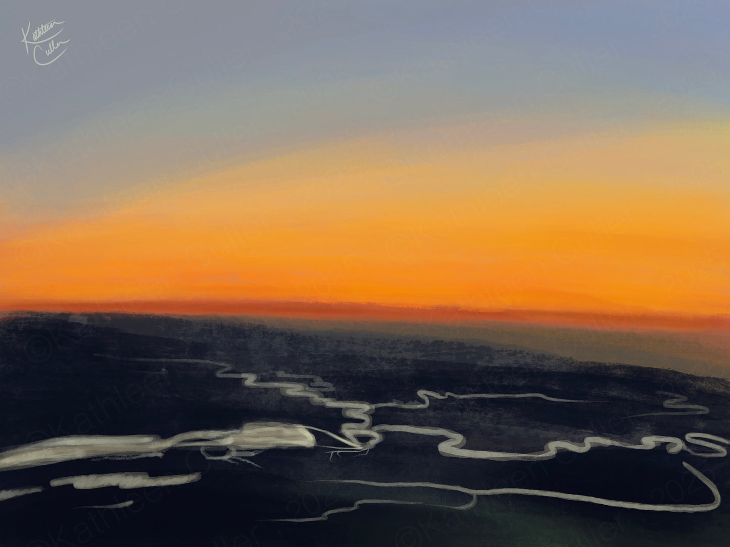 A New Day Begins - Giclee Art Print