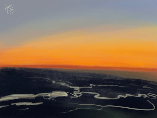 A New Day Begins - Giclee Art Print