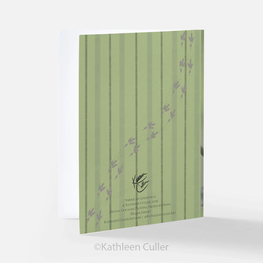 American Goldfinch - Art Note Card