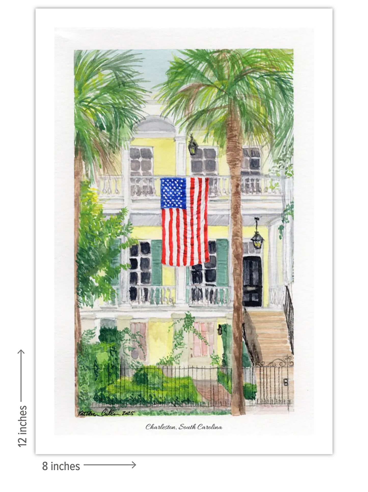 God Bless America - Giclee Art Print