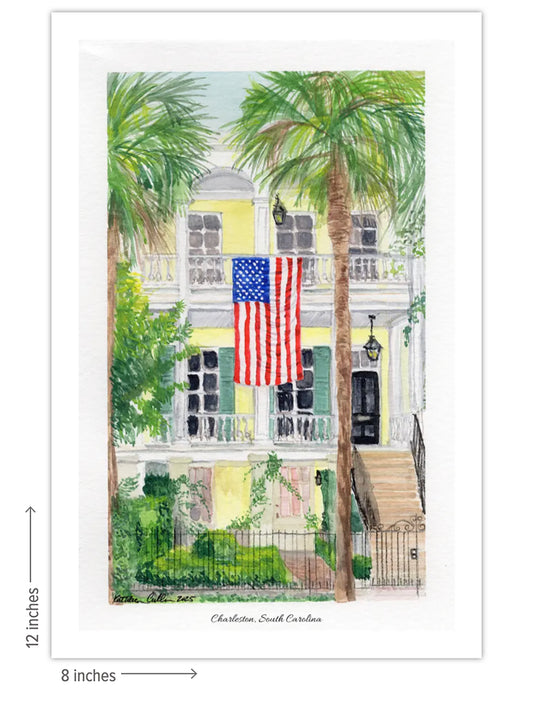 God Bless America - Giclee Art Print