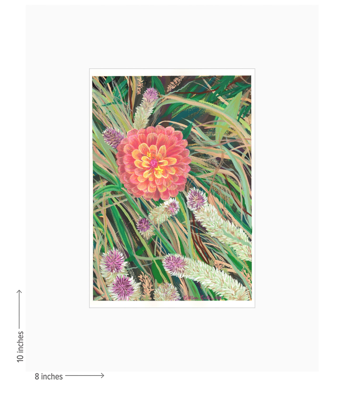 Last Bloom - Giclee Art Print