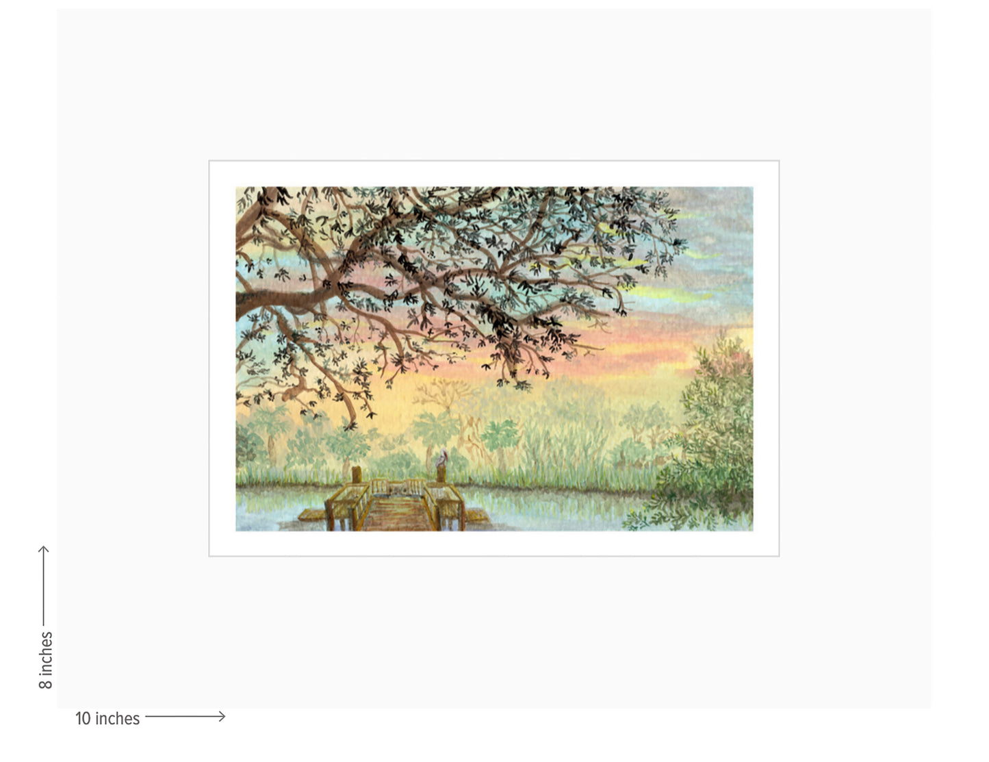 Lowcountry Sunrise - Giclee Art Print