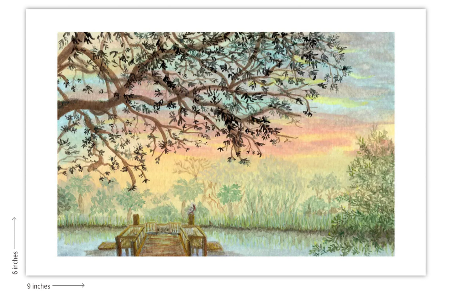 Lowcountry Sunrise - Giclee Art Print