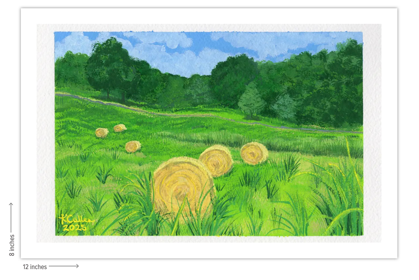 Peace in a Field - Giclee Art Print