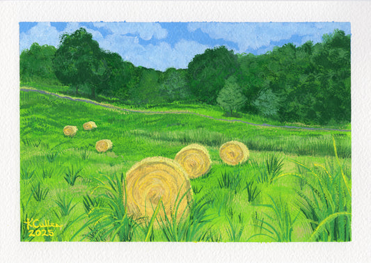 Peace in a Field - Giclee Art Print