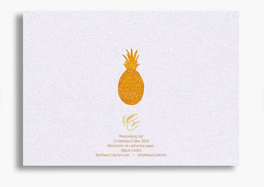 Resounding Joy - 5"x7" Flat Post Card