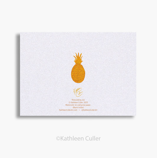 Resounding Joy - 5"x7" Flat Post Card
