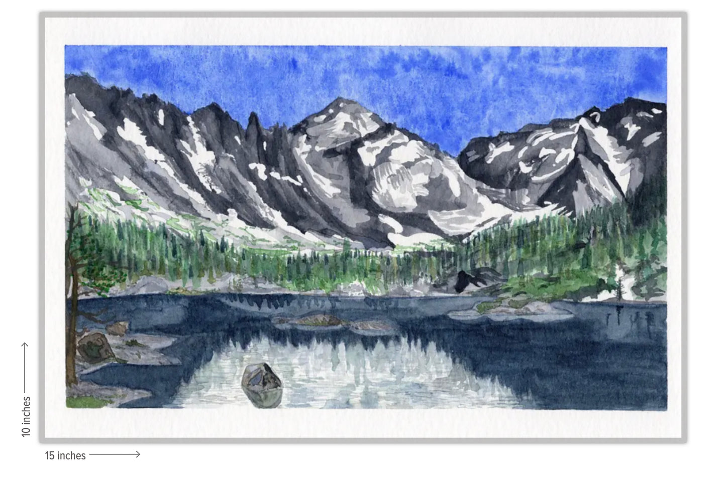 Rockies - Giclee Art Print