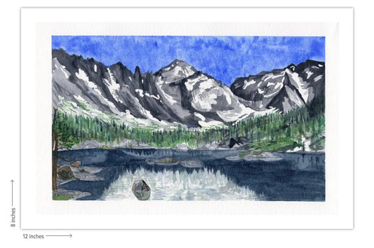 Rockies - Giclee Art Print