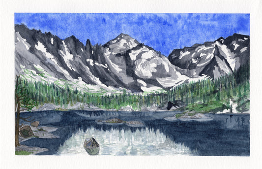 Rockies - Giclee Art Print