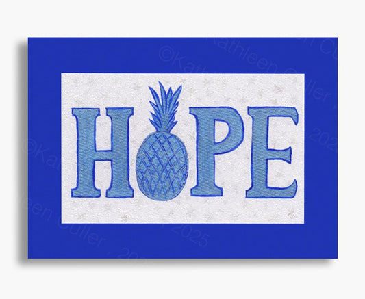 Sparks of Hope - 5x7 Flat Card